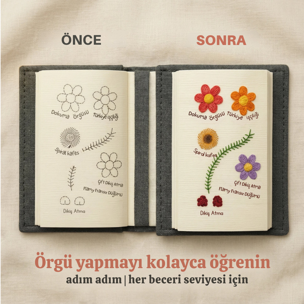 YUVIA Örgü Kitabı & Set