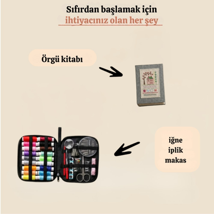 YUVIA Örgü Kitabı & Set